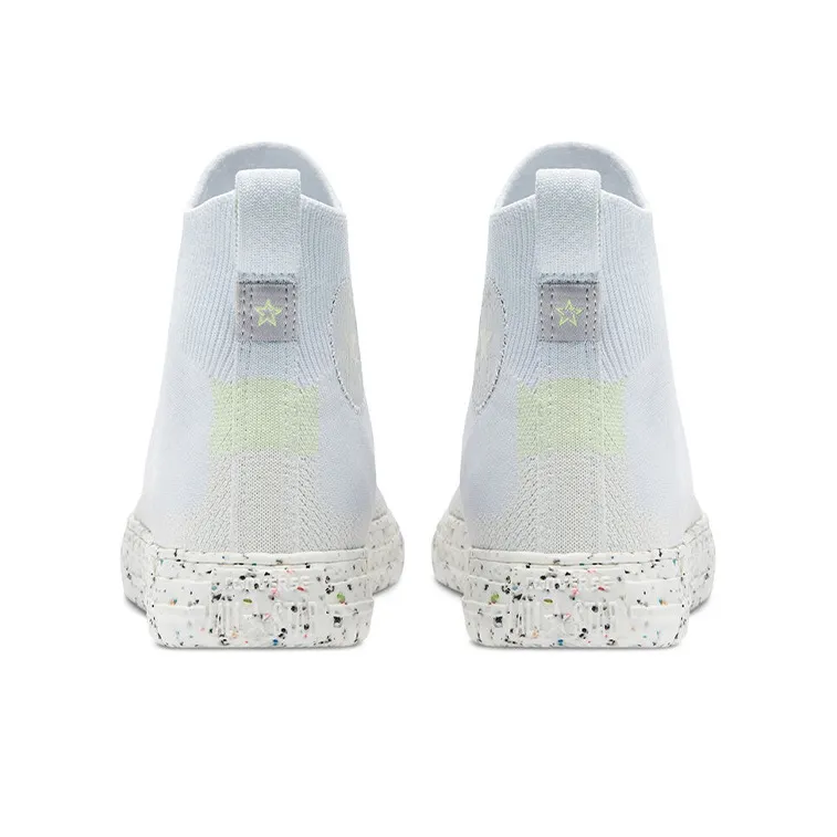 Converse Chuck Taylor All Star Crater Knit High 'White Barely Volt'-3