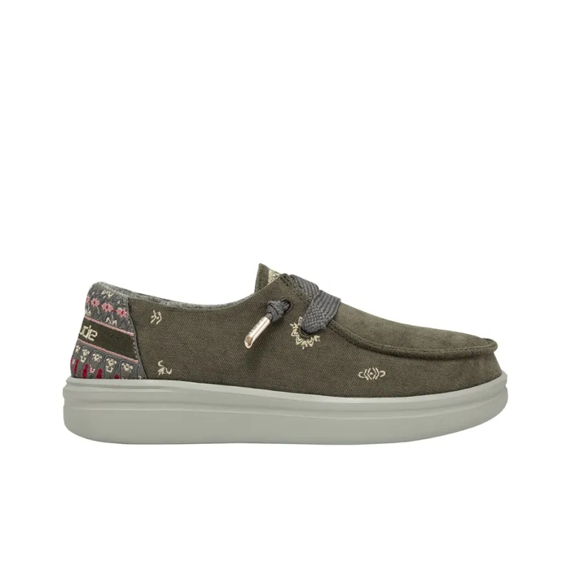 Heydude Casual Shoes Women's Dull Cyan-1