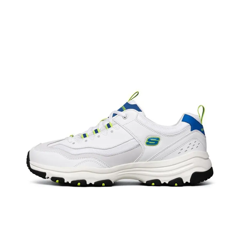 Skechers D'Lites I Conik Low Top Running Shoes White/Blue-0