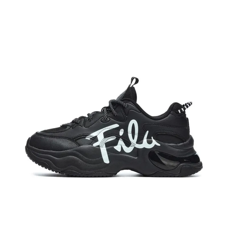 FILA FUSION Marathon Running Shoes 'Black White' Women's-0