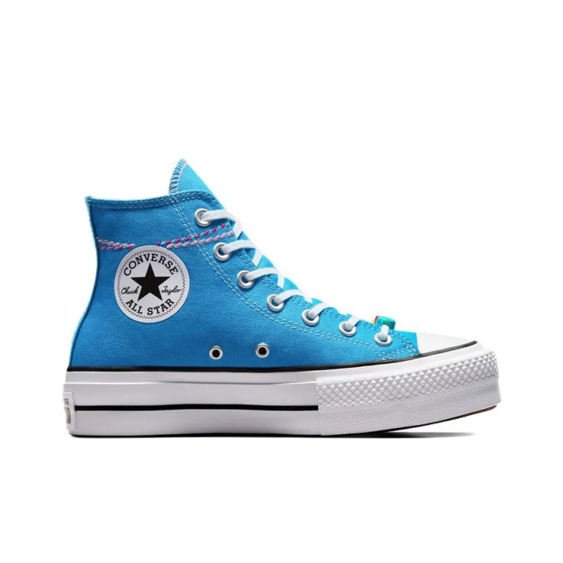 Converse Women's Chuck Taylor All Star Lift Platform High 'Embroidered Bracelet' Women's-1
