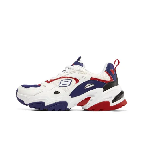 Skechers Stamina V2 'White Navy Blue Red' Women's