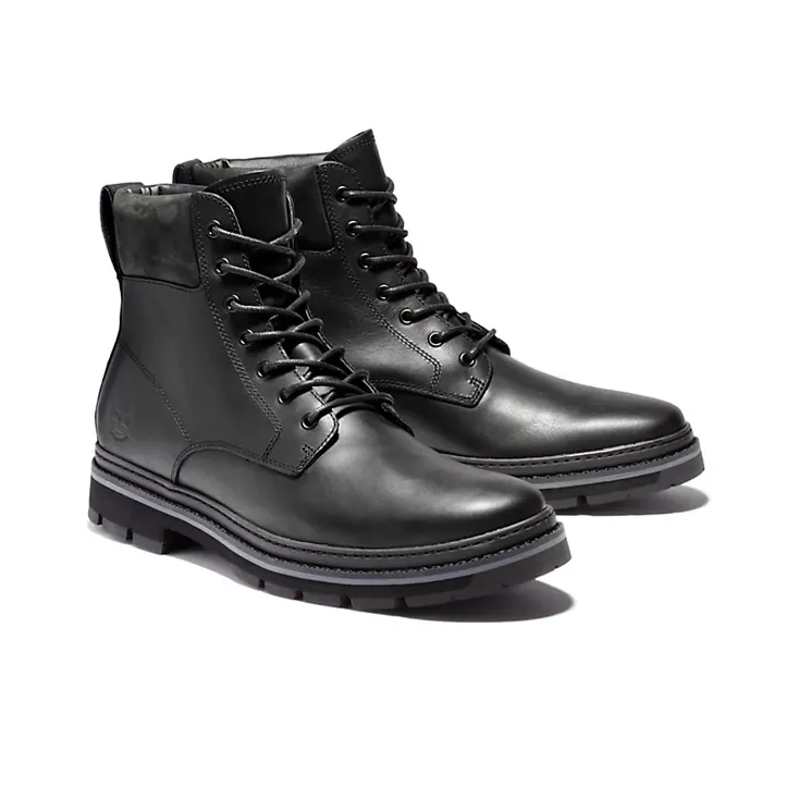 Timberland Port Union Waterproof Boots 'Black Full Grain'-3