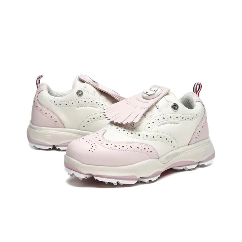 FILA Gf Oxford Spike Cushioning, Slip Resistant, And Abrasion Resistant Low Top Golf Shoes Women's-2