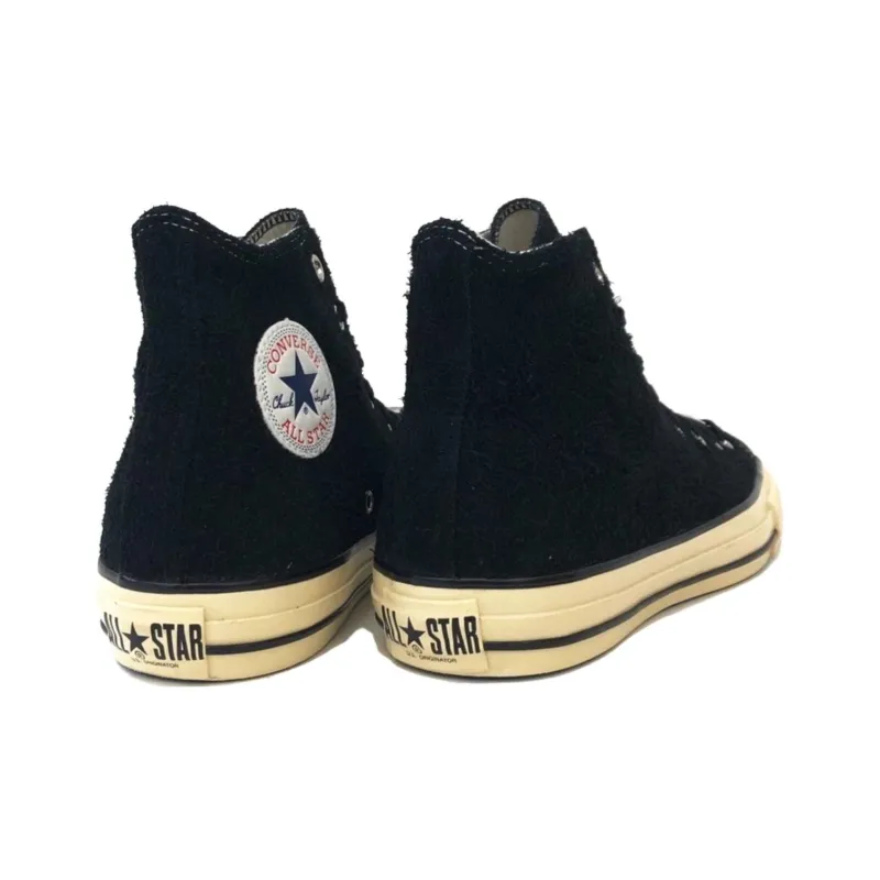 Converse All Star Wear-resistant And Lightweight High-Top Canvas Shoes Unisex Black White-4