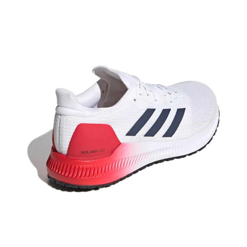 Adidas Solar Blaze Wear resistant Low Tops White-3