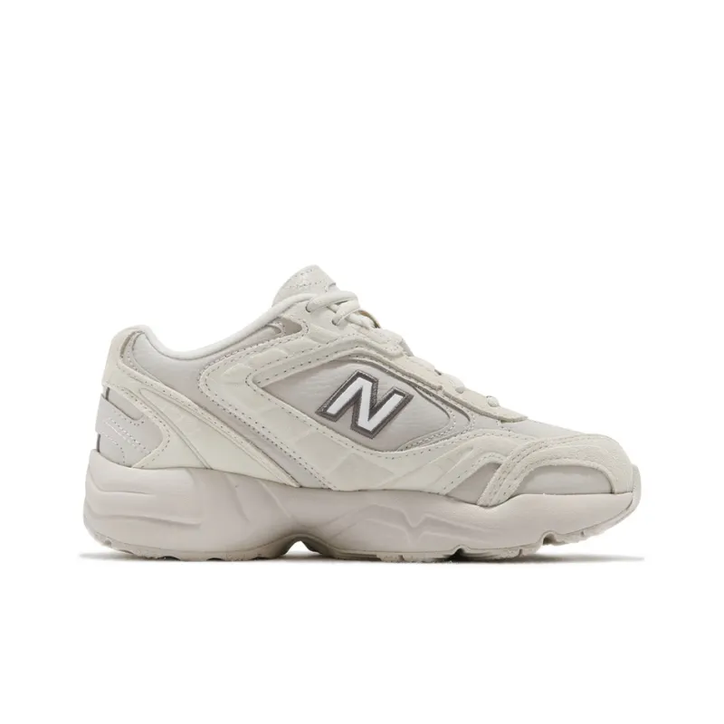 New Balance NB 452 Cushioned Slip Resistant Low Top Chunky Sneakers Women's Greige-1