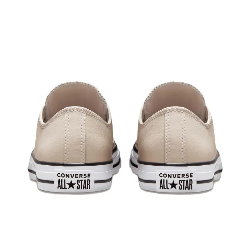 Converse Chuck Taylor All Star Anti-Slip And Wear-Resistant Coverage Low-Top Canvas Shoes Unisex Ecru-4