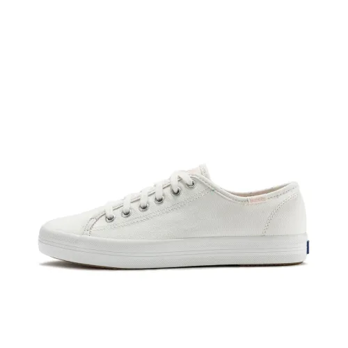 Keds Canvas Shoes Women's Low-Top Off White