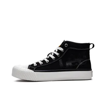 Lee Lightweight And Breathable High Top Canvas Shoes Unisex Black