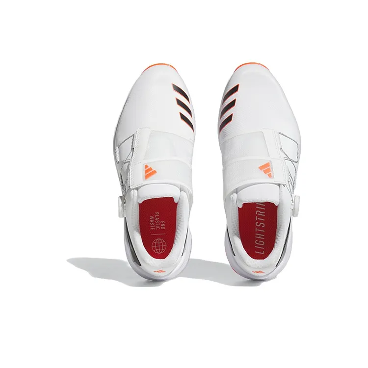 ZG23 Adidas Boa Golf 'White Semi Solar Red'-3