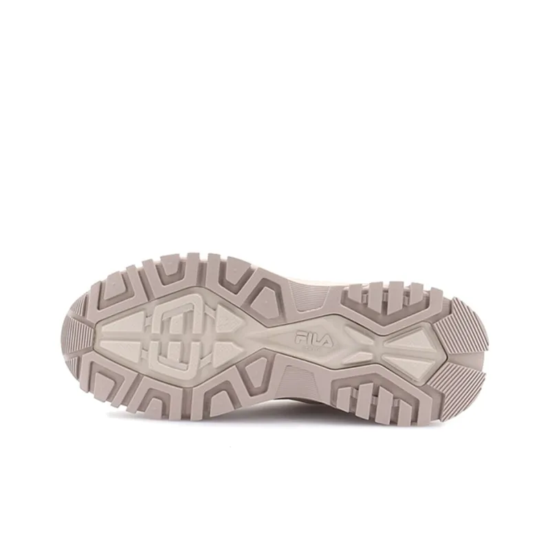 FILA Fashion Sneakers Slip Resistant Cushioning Abrasion Resistant Low Top Chunky Sneakers Women's Natural Color-6