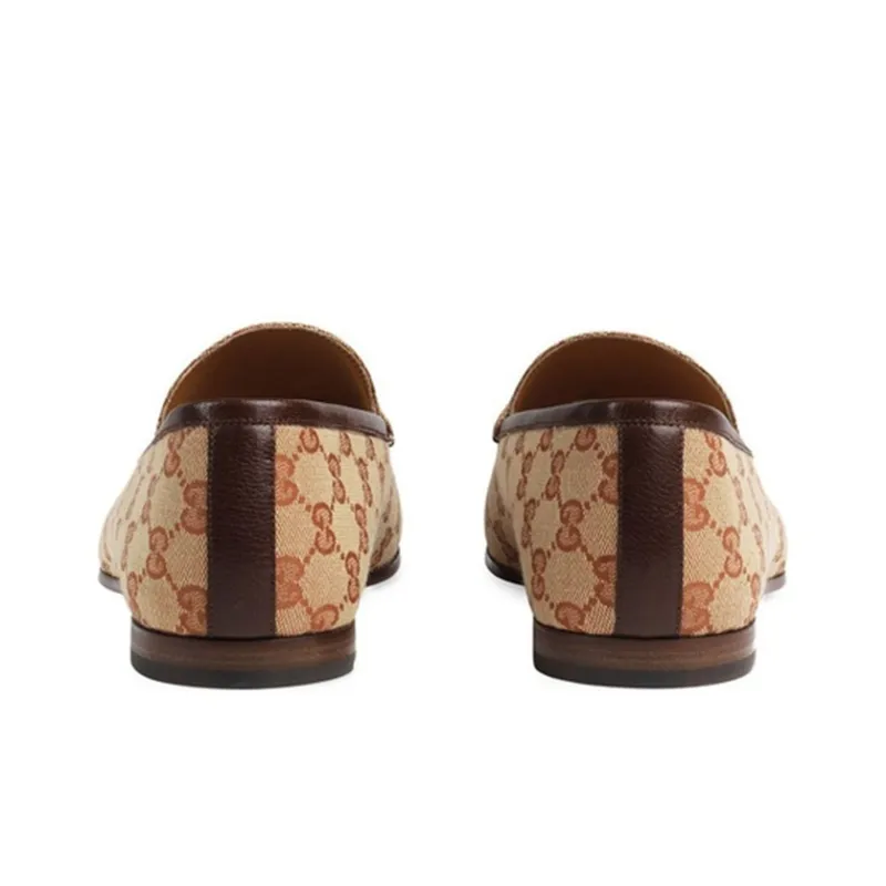 GUCCI Men's GUCCI Jordaan GG Canvas Loafer-3