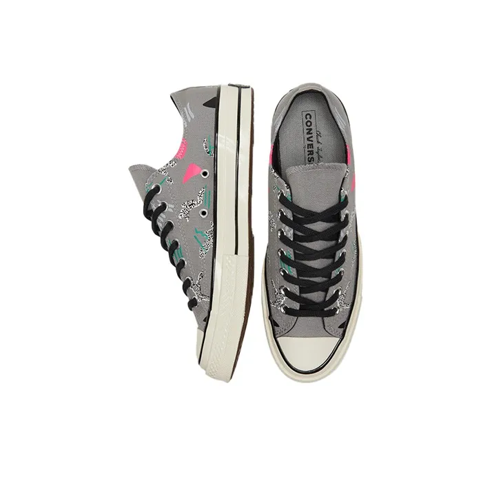 Chuck 70 Converse Low 'Archive Skate Print Dolphin'-4
