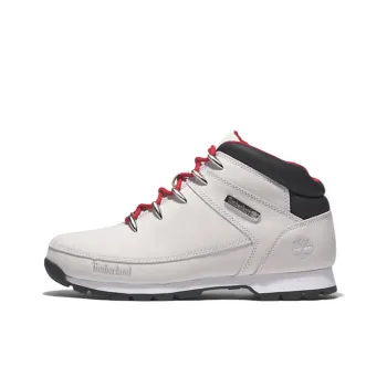 Timberland Euro Sprint Durable Cushioning Ankle-Length Outdoor Boots White Black Red