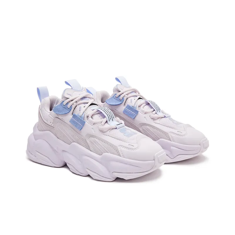 STARTER Rock Formation Series Cushioning Anti Slip And Wear Resistant Low Top Chunky Sneakers Women's Purple-2