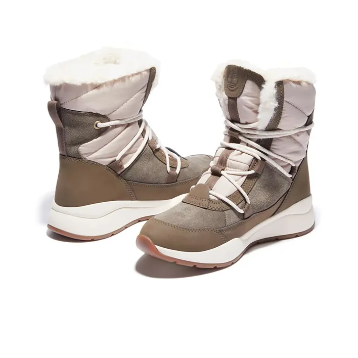 Timberland Boroughs Outdoor Boots Women's Pink/Brown-4