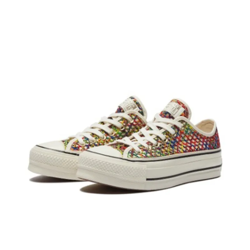 Converse Chuck Taylor All Star Multi Color Weave Low Top Women's-2