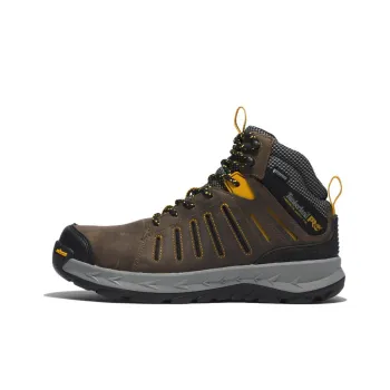 Timberland Trailwind Durable Cushioning Short Outdoor Boots Brown Yellow