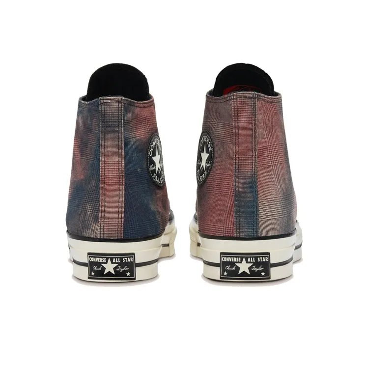 Converse Chuck 70 High 'Tie Dye Plaid'-4