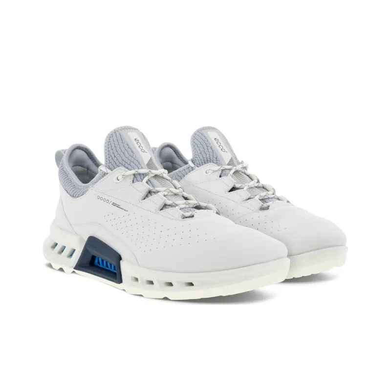 Ecco Biom C4 Coverage Low Top Golf Shoes Men's Blue Gray-3