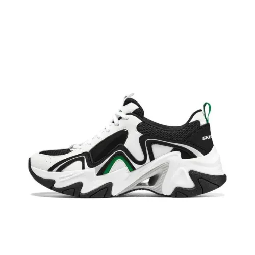 Skechers Stamina V3 Chunky Sneakers Women's Low-Top White/Black/Green