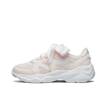Skechers D'Lites Airy Low Top Sneakers Pink/White Women's