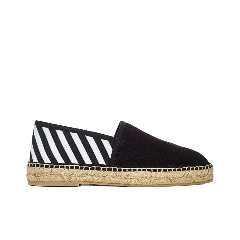 OFF WHITE Classic Canvas Shoes Black-1