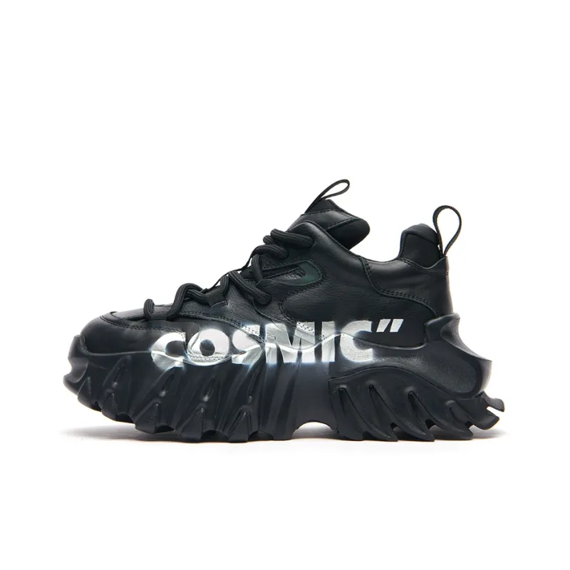 KEDDO 2.0 Chunky Sneakers Unisex Low Top Black-0