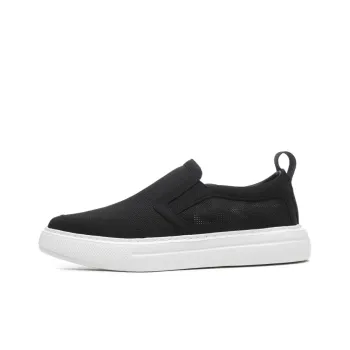 YEDANI Low-Top Canvas Shoes 4cm Men's Black