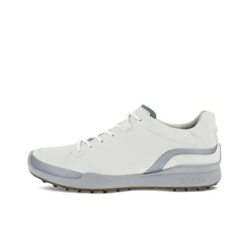Ecco Golf Biom Hybrid Cushioning Anti Slip And Wear Resistant Support Low Top Golf Shoes Men's White