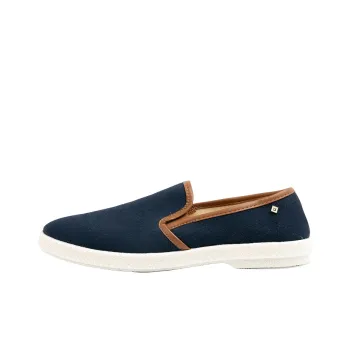 Rivieras Women's Casual Shoes Unisex Low-Top Blue/Brown