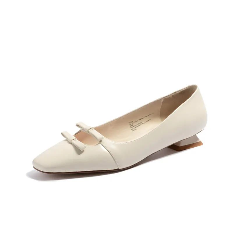 STEVE MADDEN Casual Single Shoes Women's Ecru-2