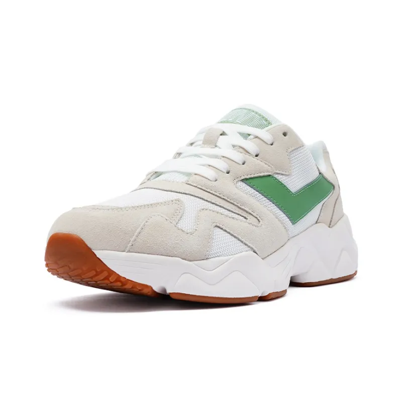 PONY Modern 2 Cushioning Anti Slip And Wear Resistant Breathable Coverage Low Top Chunky Sneakers Unisex Khaki Green-1