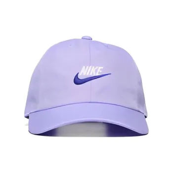 Nike Polyester Baseball Caps Unisex Purple