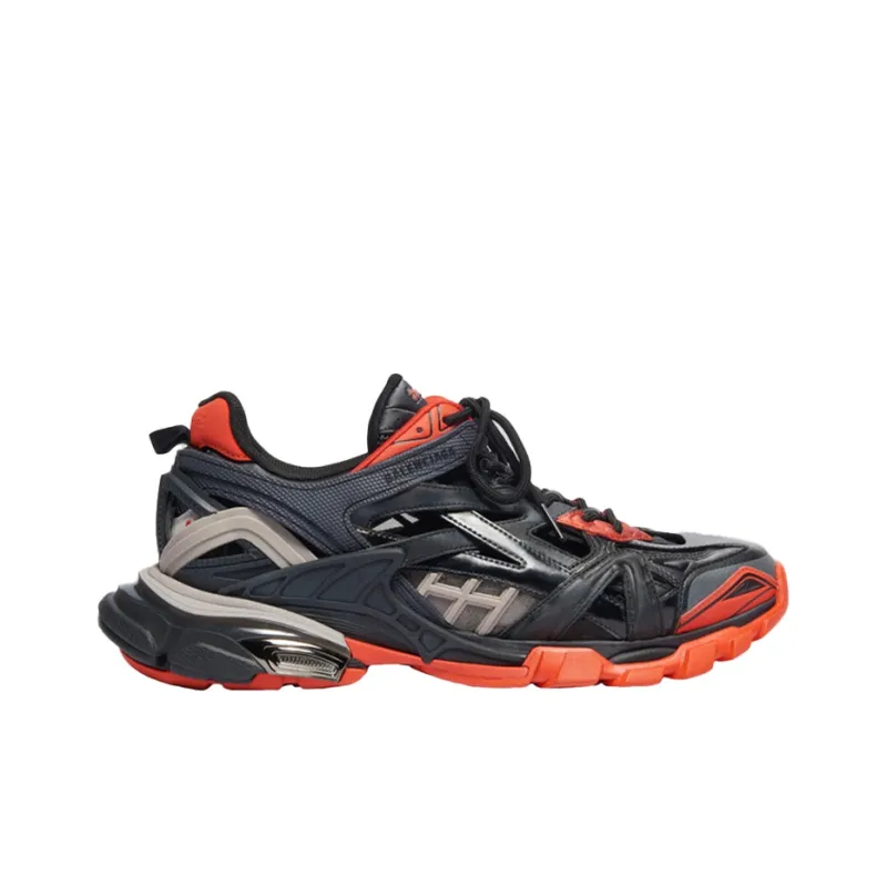 Balenciaga Track.2 Trainer 'Black Red Grey'-1