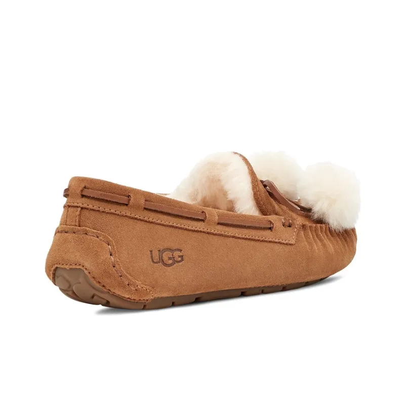 UGG Dakota Bow Pom 'Chestnut' Women's-4