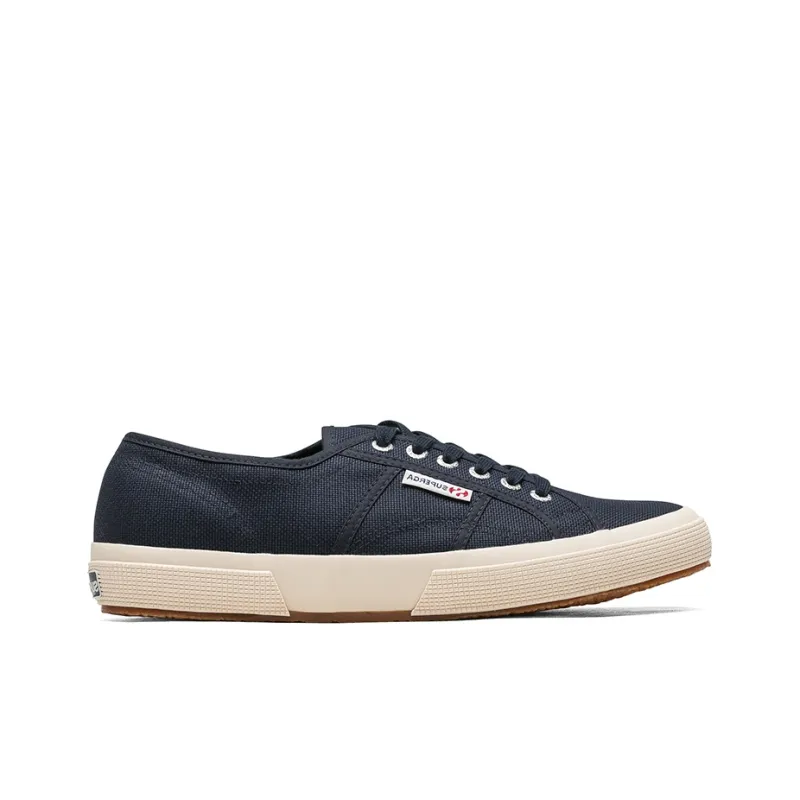 SUPERGA Canvas Shoes Unisex Low Top Navy Blue-1