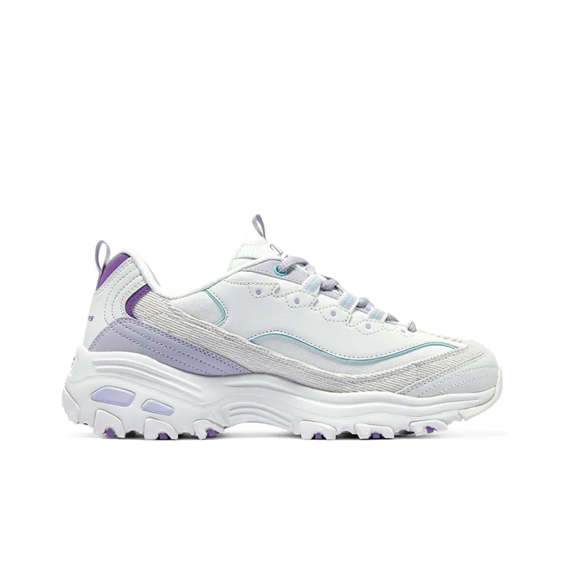 Skechers D'lites 1.0 Sneakers 'White Purple' Women's-1