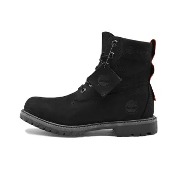 Timberland Rebotl 6 Inch Wide Fit Boot 'Black Nubuck' Women's
