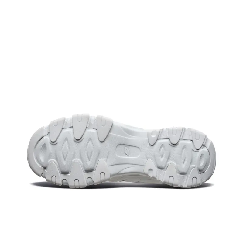 Skechers D Lites 2.0 Monster Sweetheart Dad Shoes White-4
