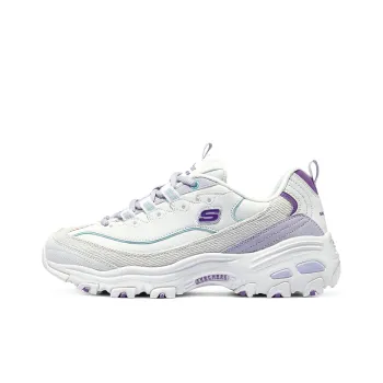 Skechers D'lites 1.0 Sneakers 'White Purple' Women's