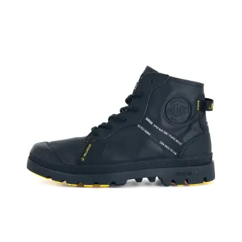 Palladium Pampa Lite+ Rc Wp+ 2 Anti Slip Wear Resistant High Top Canvas Shoes Unisex Black