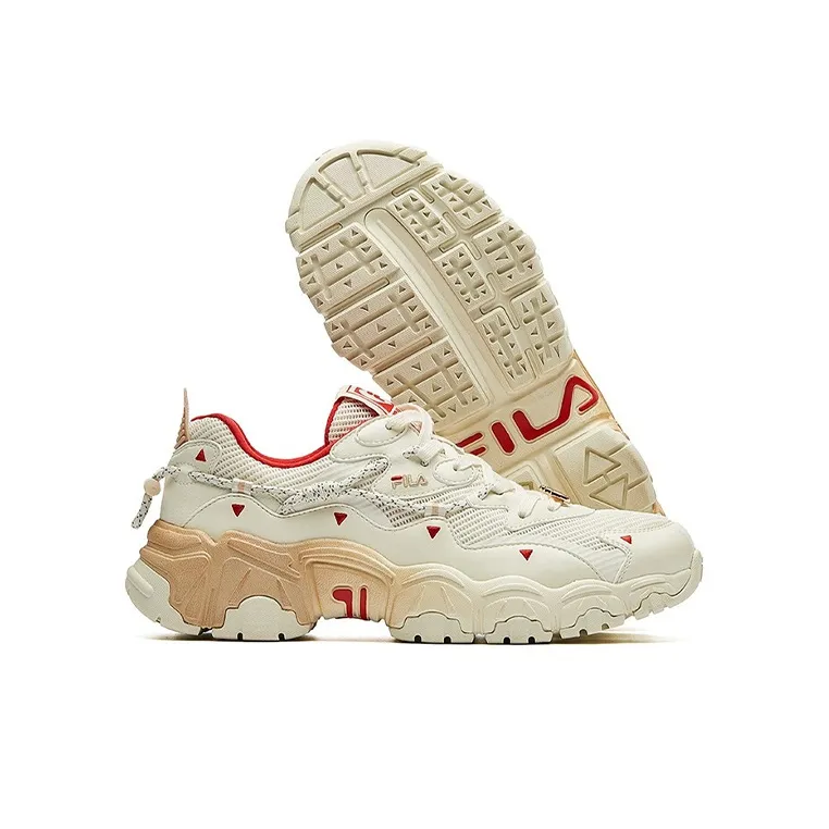 FILA Heritage FHT Dad Shoes Beige/White-3