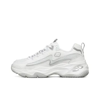 Skechers D'lites 4.0 Low Sneaker Gs White Women's