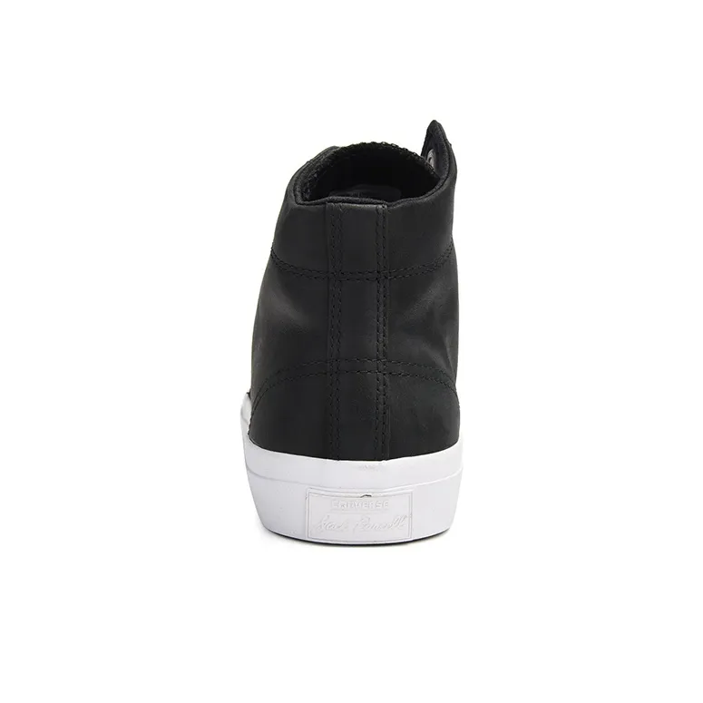 Converse Jack Purcell Hi Leather 'Black White'-4