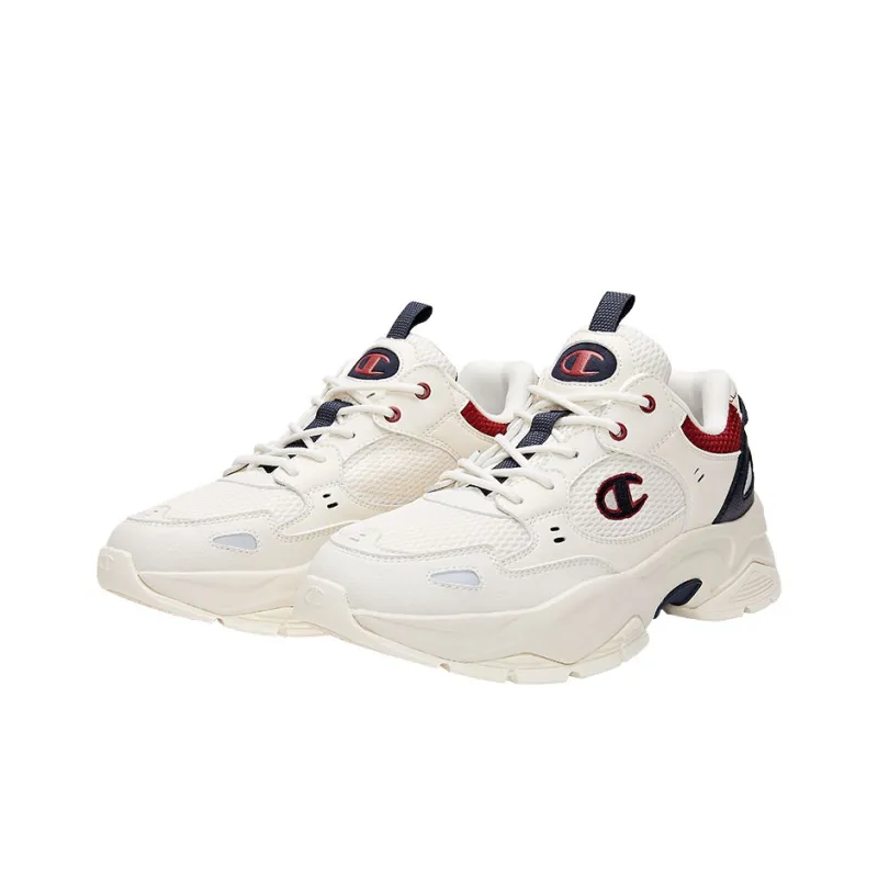 Champion Chunky Sneakers Men Low Top Beige-1