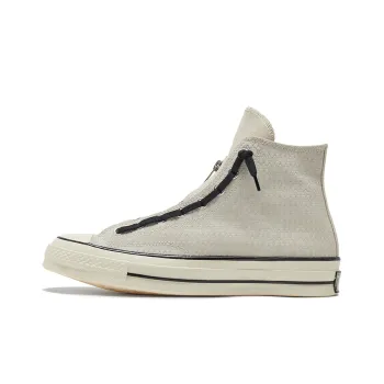 Chuck 70 Converse Zip High 'Egret Black'