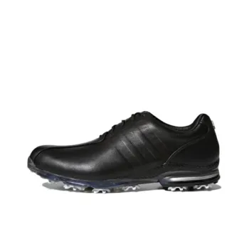 Adidas Adipure Tp Wear-Resistant Low-Top Golf Shoes Men's Black