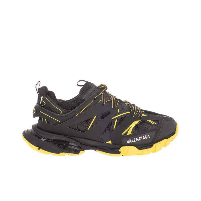 Balenciaga Track Sneaker 'Black Yellow'-1